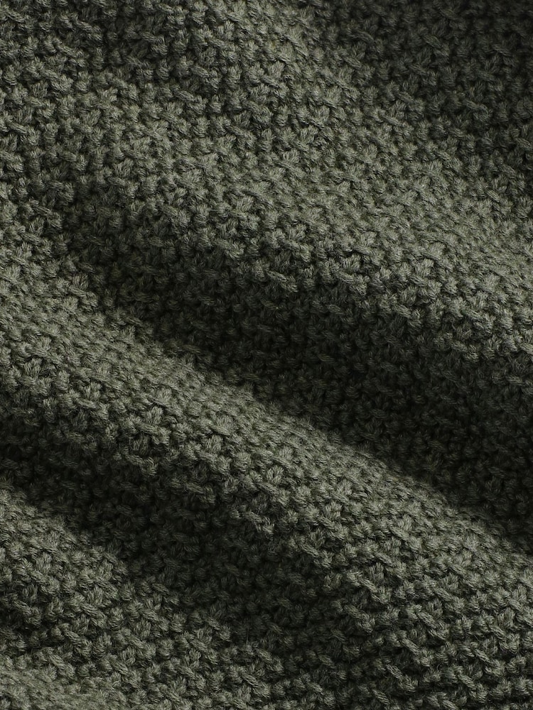 NN.07 Green Marc Textured Drawstrong Shorts - Image 6 of 6