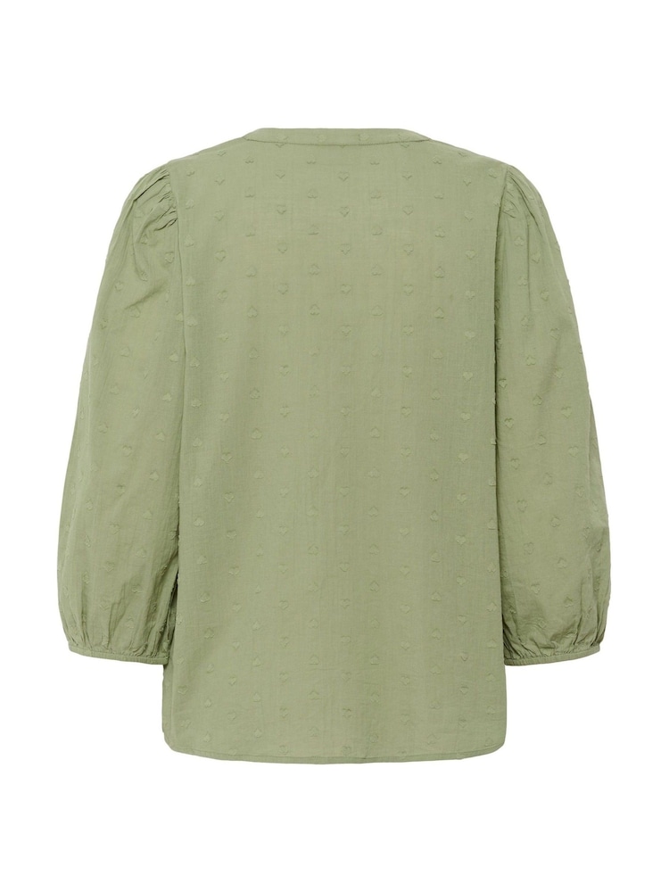 Kaffe Green KAjollia Cotton Blouse - Image 5 of 5 Kaffe Green KAjollia Cotton Blouse - Image 5 of 5