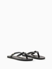 AllSaints Black Sydney Sandals - Image 3 of 6