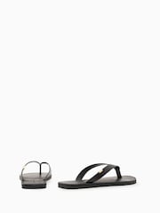 AllSaints Black Sydney Sandals - Image 4 of 6