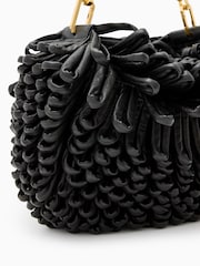 AllSaints Black Madea Mini Loop Bag - Image 5 of 7