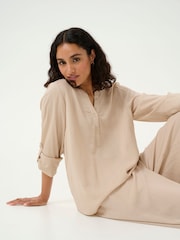 Kaffe Natural KAmilia Blouse - Image 4 of 6
