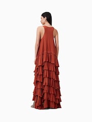 AllSaints Red Cavarly Dress - Image 9 of 10