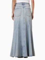 AllSaints Blue Alma Denim Skirt - Image 5 of 8
