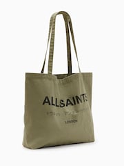 AllSaints Green Underground Tote Bag - Image 3 of 5