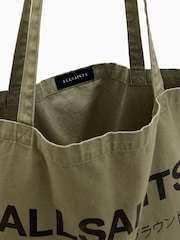 AllSaints Green Underground Tote Bag - Image 4 of 5