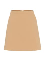 Soaked in Luxury SLCorinne A-Line Brown Mini Skirt - Image 1 of 2