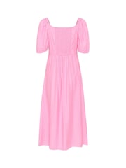 Soaked in Luxury Pink SLEmine Haiku Short Sleeve Midi Dress - Image 2 of 2
