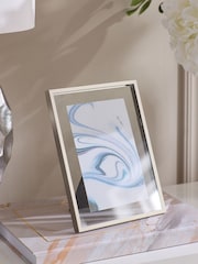Grey Monaco Metal Photo Frame - Image 2 of 5