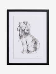 Sketched Cockapoo Walkies stenske poslikave - Slika 4 iz 5