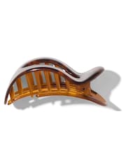 Kitsch Large Flat Cloud Brown Hair Clip Tort - Image 4 of 5