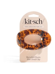 Kitsch Large Flat Cloud Brown Hair Clip Tort - Image 5 of 5
