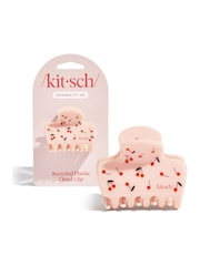 Kitsch Recycled Plastic Medium Cloud Cherry Print Clip - Image 1 of 3