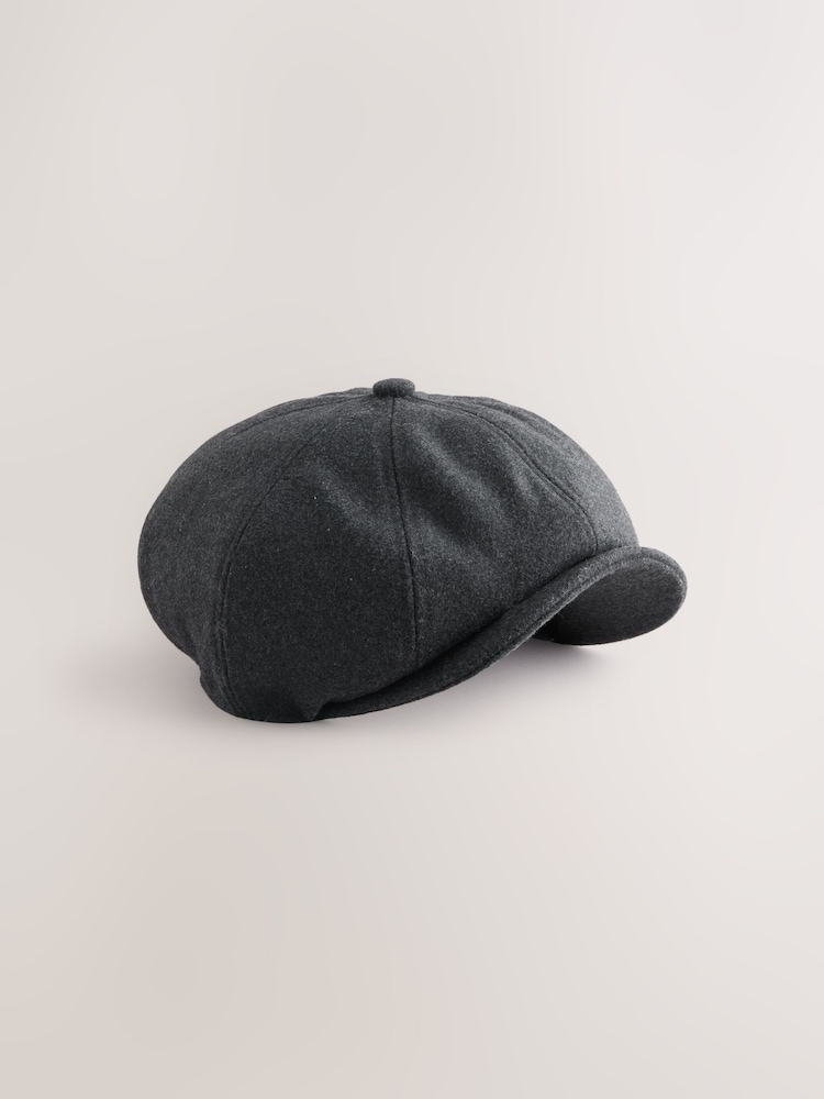 Gris - Gorro estilo baker boy - Imagen 1 de 3