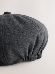 Gris - Gorro estilo baker boy - Imagen 2 de 3