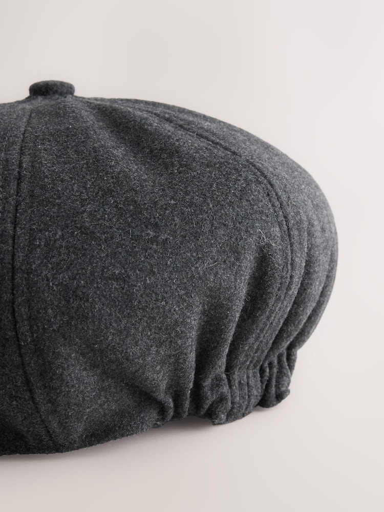 Gris - Gorro estilo baker boy - Imagen 2 de 3