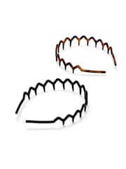 Kitsch Zigzag Headbands 2 Pack - Image 2 of 5