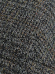 Brun - Casquette plate Harris Tweed à carreaux - Image 6 de 6