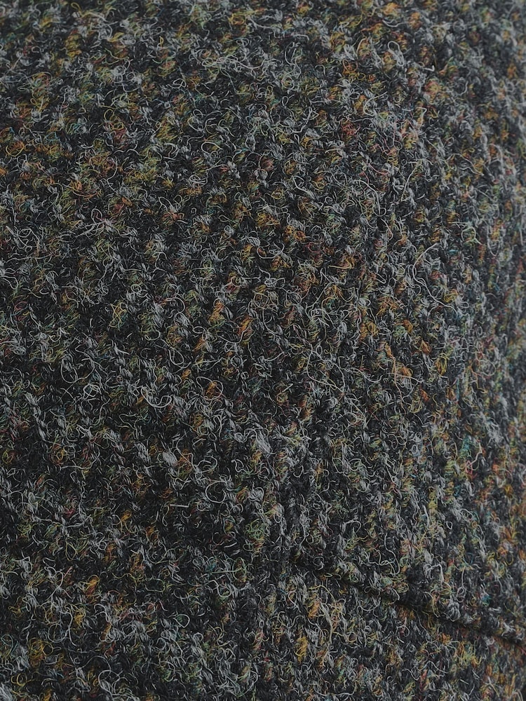 Brun - Casquette plate Harris Tweed à carreaux - Image 6 de 6
