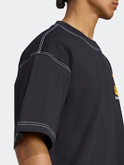 adidas Originals Black 100% Cotton T-Shirt - Image 4 of 6