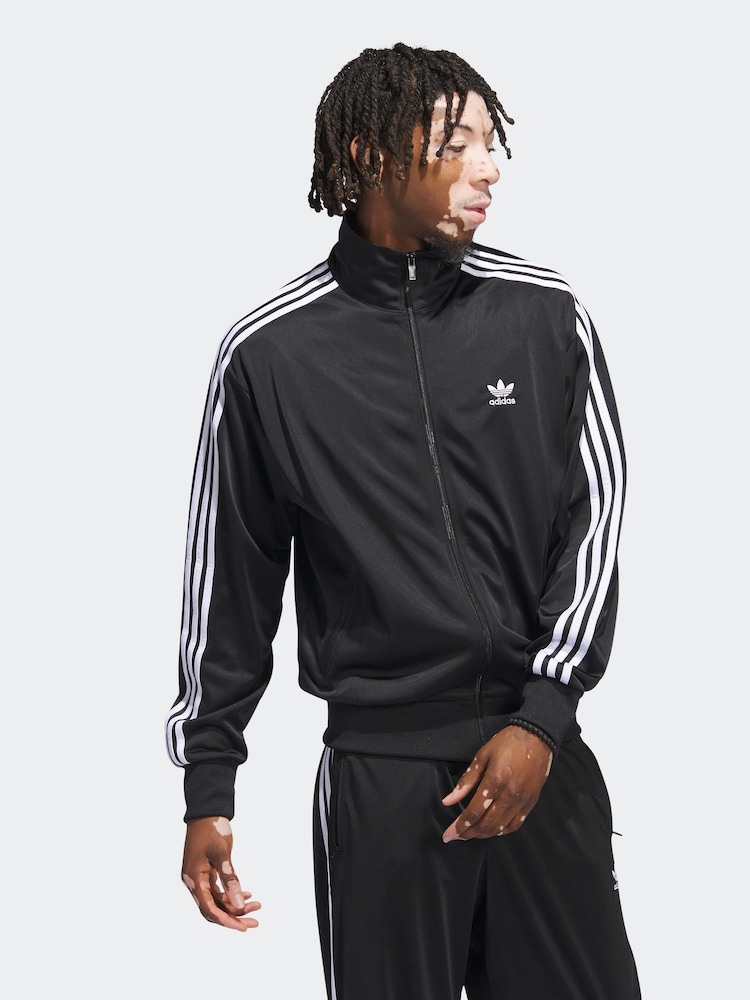 adidas Originals Black adidas originals Adicolor Classics Firebird Track Jackets - Image 1 of 5