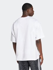 adidas Originals White 100% Cotton T-Shirt - Image 2 of 6