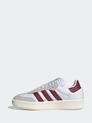 adidas Originals White Chrome XLG Samba Trainers - Image 2 of 9