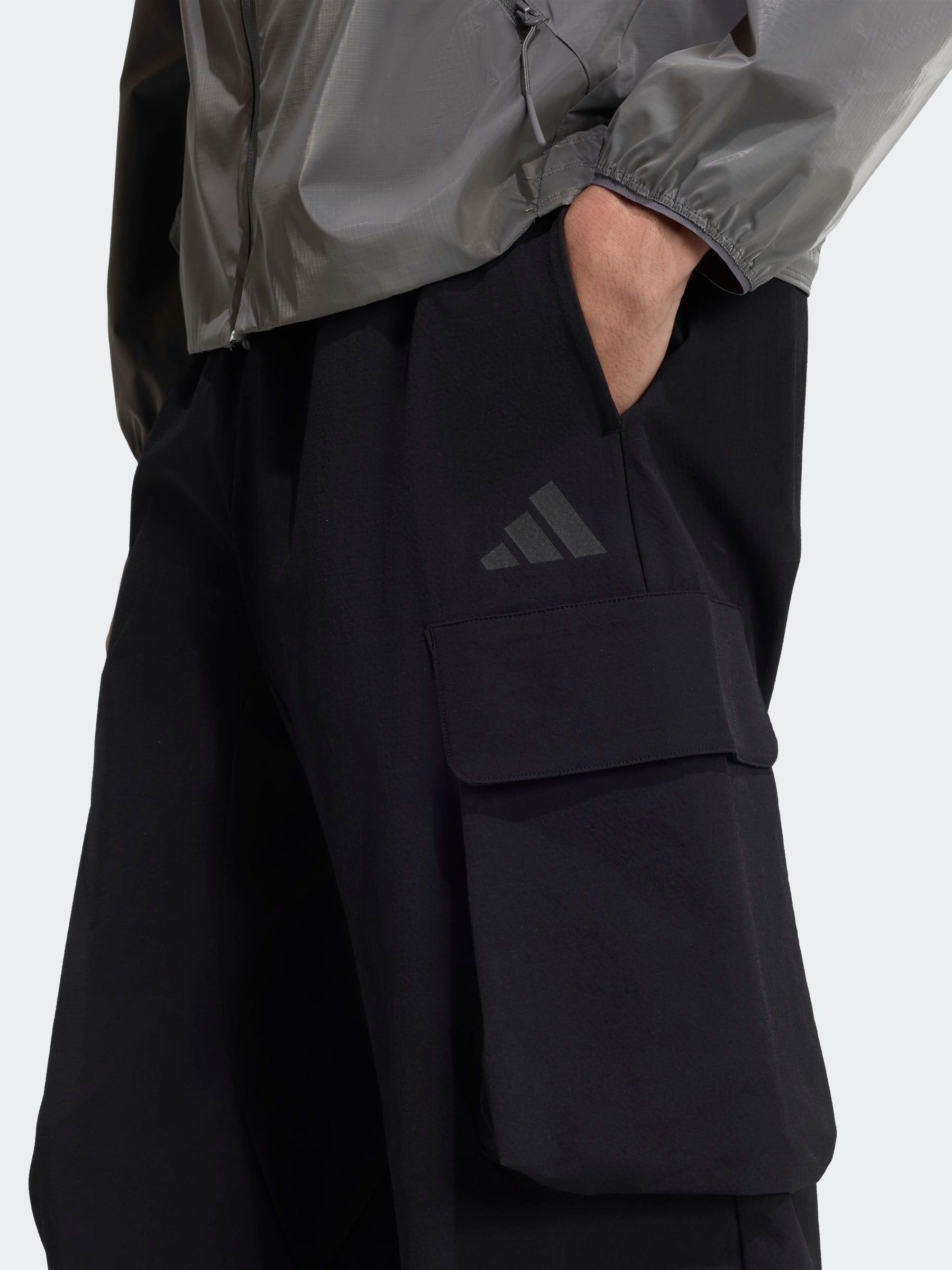 Buy adidas Black City Tech Windbreaker Joggers from Next USA