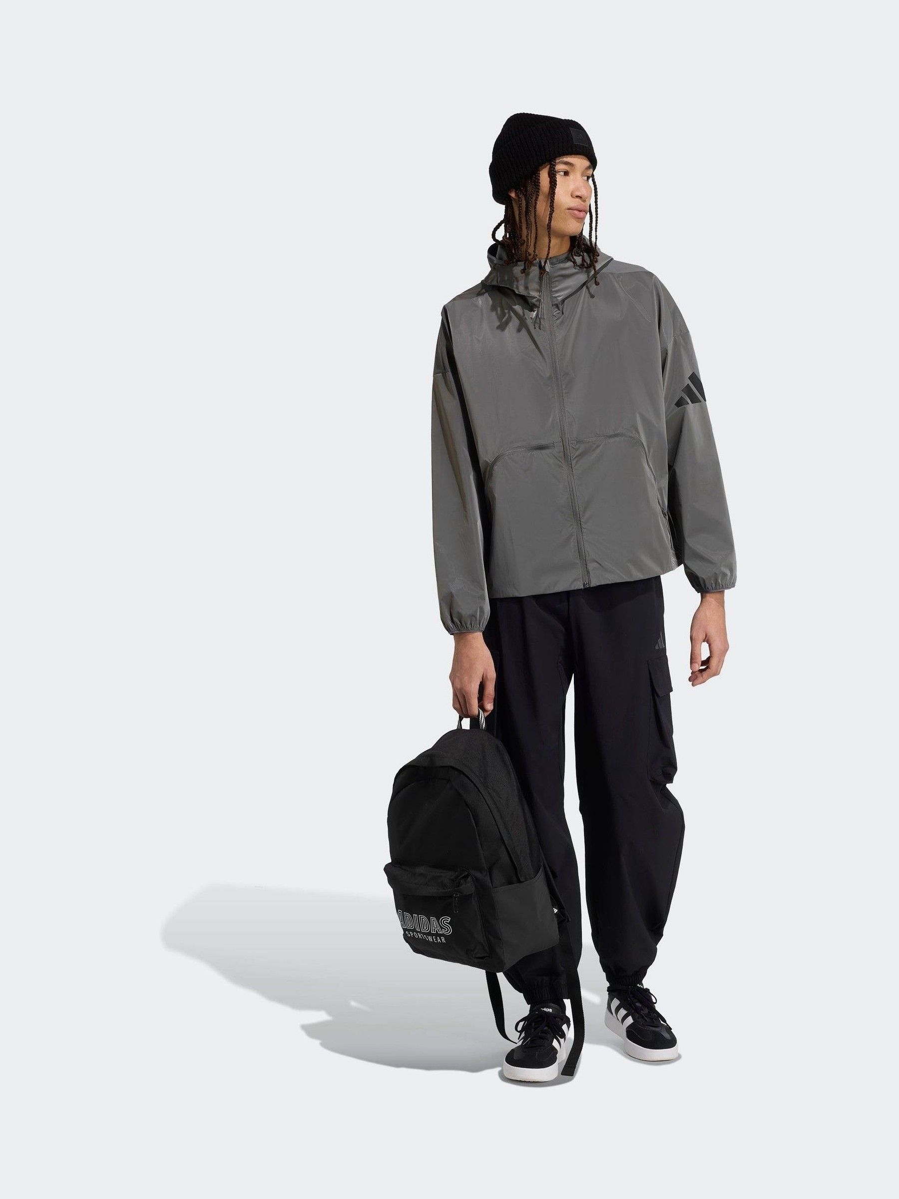 Buy adidas Black City Tech Windbreaker Joggers from Next USA