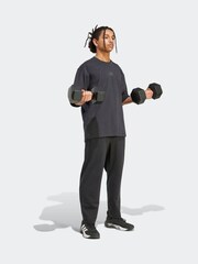 adidas Black Oversize Power T-Shirt - Image 3 of 6