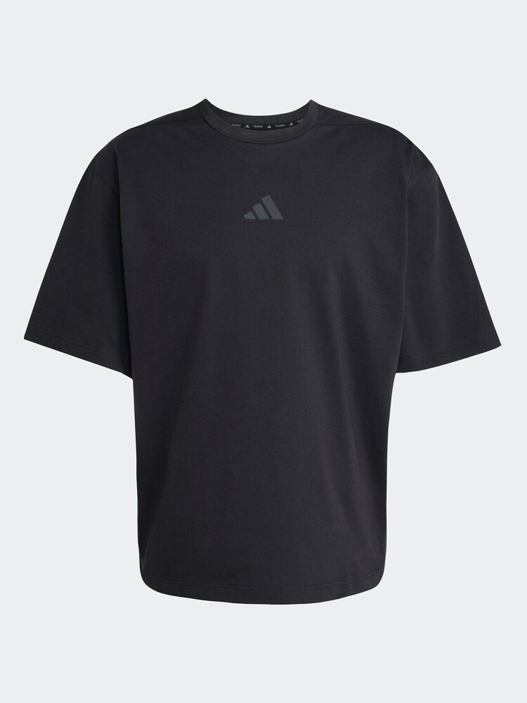 adidas Black Oversize Power T-Shirt - Image 6 of 6 adidas Black Oversize Power T-Shirt - Image 6 of 6