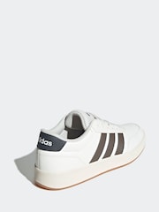 adidas White Ecru Breaknet Trainers - Image 5 of 10