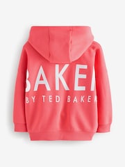 Baker by Ted Baker Oversized Back Print Hoodie - Image 2 of 5
