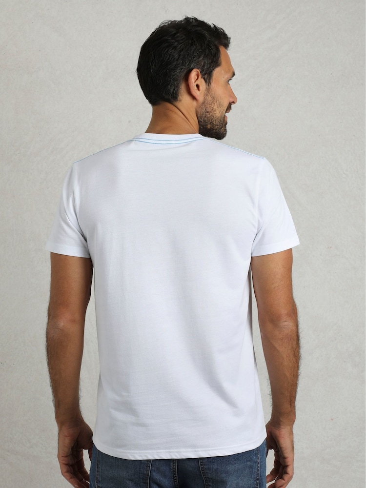 Weird Fish White Summer Sector Graphic T-Shirt - Image 2 of 7
