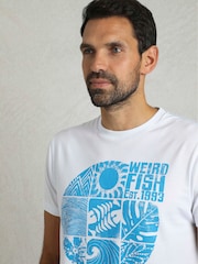 Weird Fish White Summer Sector Graphic T-Shirt - Image 3 of 7