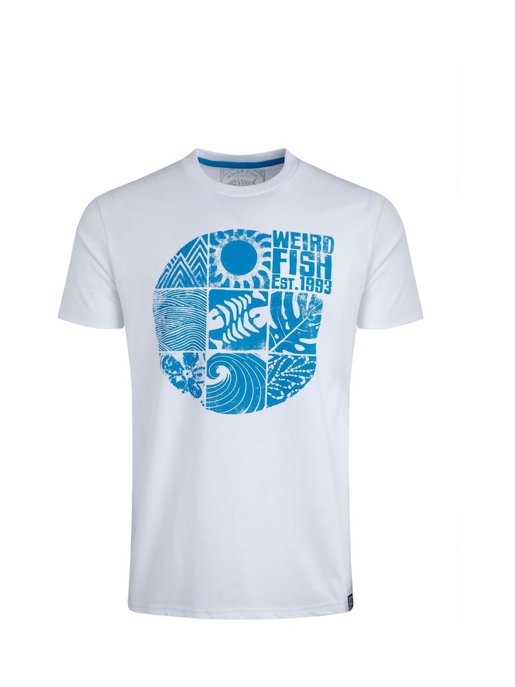 Weird Fish White Summer Sector Graphic T-Shirt - Image 6 of 7