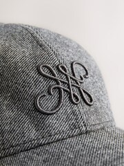 Grey Herringbone Cap - Image 6 of 6