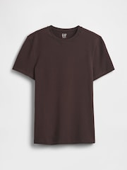 Gap Dark Brown CloseKnit Jersey T-Shirt - Image 4 of 5