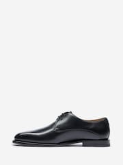 Oliver Sweeney Polished Leather Black Derby Shoes - Image 2 of 5