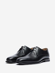 Oliver Sweeney Polished Leather Black Derby Shoes - Image 3 of 5