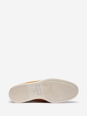 Oliver Sweeney Brown Suede Moccasin Loafers - Image 5 of 5