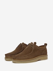 Oliver Sweeney Calf Suede Moccasin Brown Shoes - Image 3 of 5