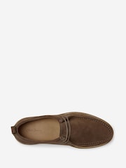 Oliver Sweeney Calf Suede Moccasin Brown Shoes - Image 4 of 5
