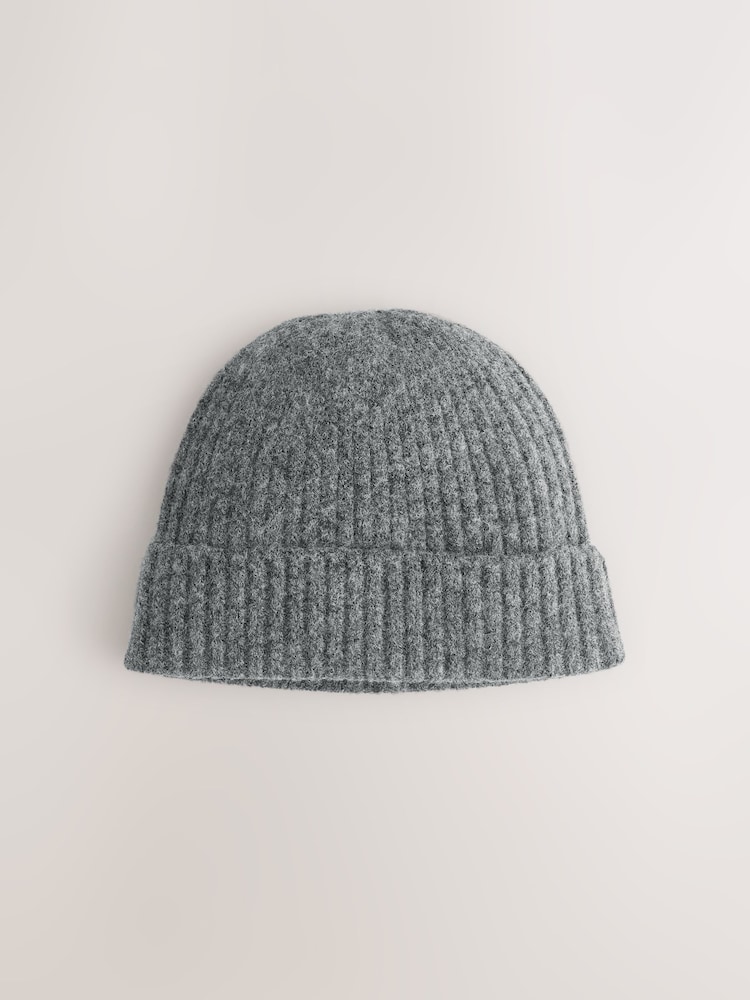 V barvi oglja - Beanie kapa - Slika 1 iz 3