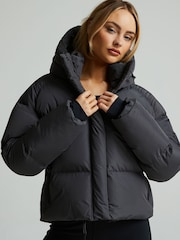 Zavetti Canada Womens Grey Rivera Tech Short Puffer Jacket - Image 1 of 6