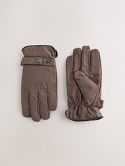 Brown Wax Canvas Gloves - Image 1 of 3