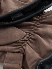 Brown Wax Canvas Gloves - Image 2 of 3