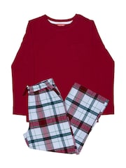 Cyberjammies Red Minijammies Long Sleeve Jersey Pyjamas Set - Image 3 of 4
