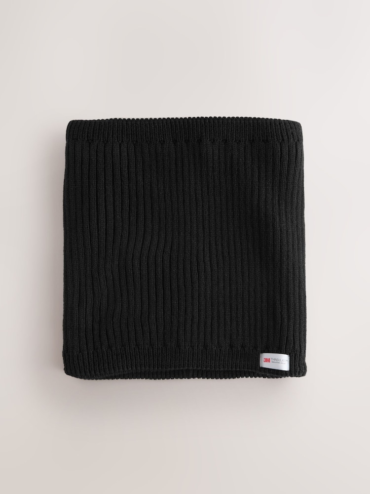 Black Thinsulate Snood - Image 2 of 4