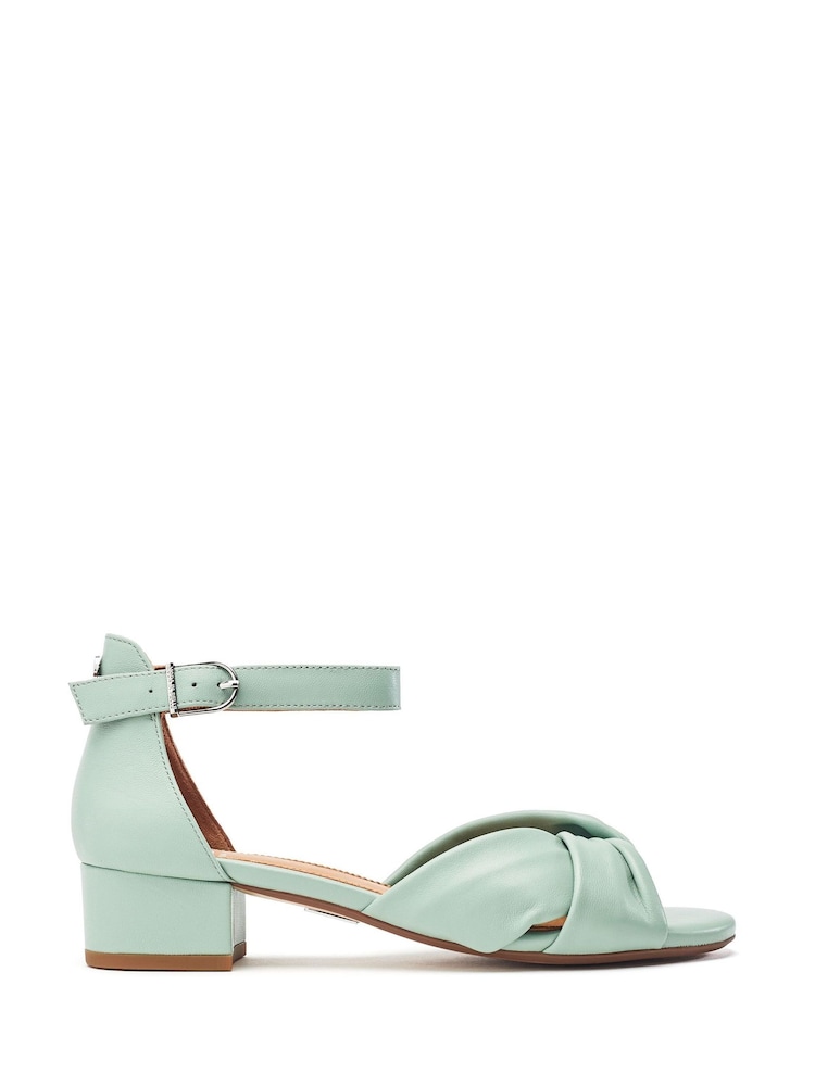 Verde - Moda in Pelle Macadamia Bajo Heel Ankle Strap Leather Sandals - Imagen 1 de 8 Verde - Moda in Pelle Macadamia Bajo Heel Ankle Strap Leather Sandals - Imagen 1 de 8